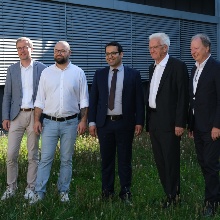 Peter Middendorf, Claudiu Mortan, Michael Saliba, Winfried Kretschmann, Wolfram Ressel